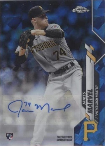 2020 Topps Chrome Update Series Sapphire Edition - James Marvel #RA-JM