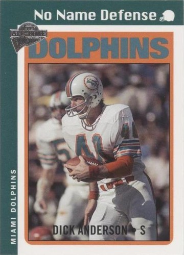 2004 Topps All-Time Fan Favorites Dick Anderson #12