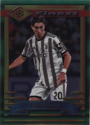 2022-23 Topps Finest Flashbacks UEFA Fabio Miretti #83