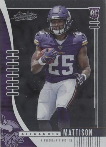 2019 Panini Absolute Alexander Mattison #102
