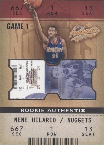 2002-03 Fleer Authentix - Nene #109