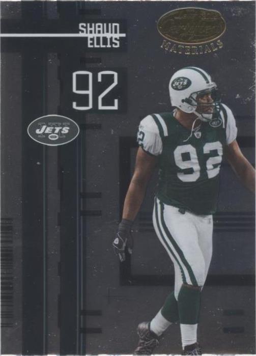 2005 Leaf Certified Materials Shaun Ellis #86