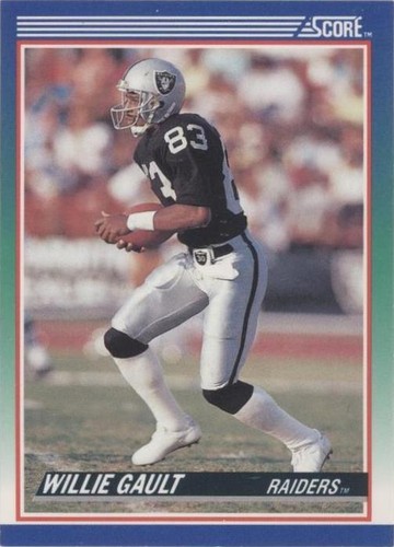 1990 Score Willie Gault #37