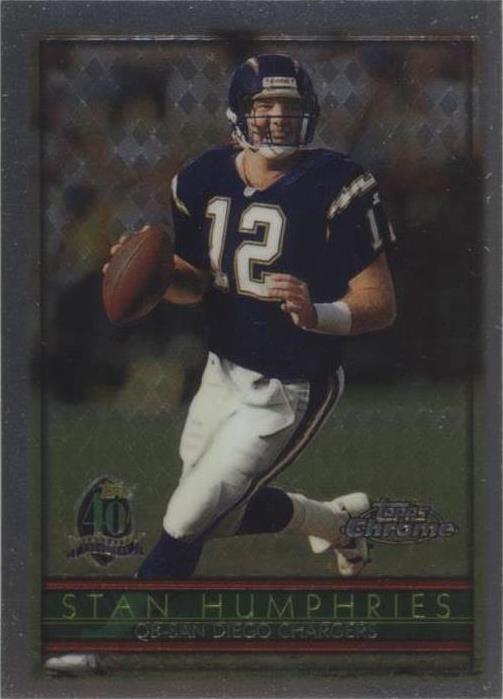 1996 Topps Chrome Stan Humphries #83