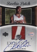 2004-05 Upper Deck Exquisite Collection - Lionel Chalmers #71