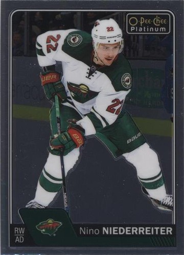 2016-17 O-Pee-Chee Platinum - Nino Niederreiter #12