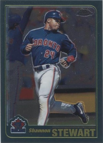 2001 Topps Chrome - Shannon Stewart #37