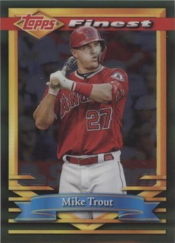 2021 Topps Finest Flashbacks - Mike Trout #36