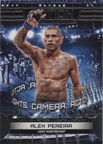 2024 Topps UFC Knockout - Alex Pereira #ACT-11