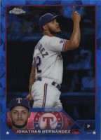 2023 Topps Chrome Update Series Sapphire Edition - Jonathan Hernandez #USCS312