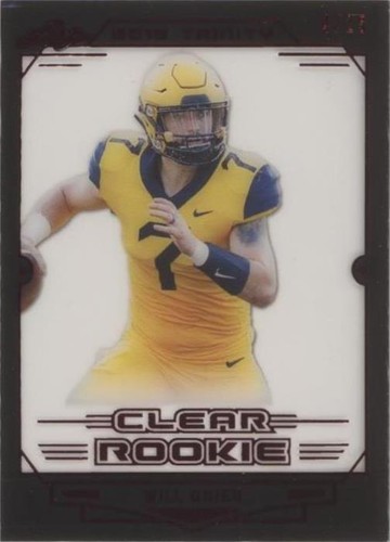 2019 Leaf Trinity Will Grier #CR-WG1