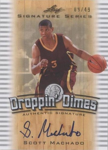 2012 Leaf Signature Series - Scott Machado #DD-SM1