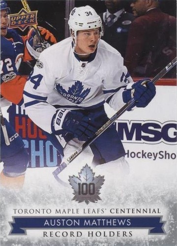 2017 Upper Deck Toronto Maple Leafs Centennial - Auston Matthews #149