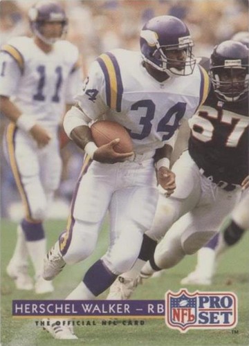 1992 Pro Set Herschel Walker #241