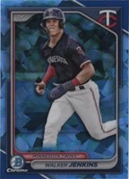 2024 Bowman Chrome Draft Sapphire Edition - Walker Jenkins #BDC-166