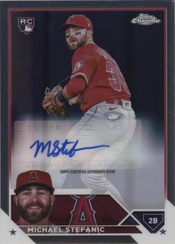 2023 Topps Chrome Update Series - Michael Stefanic #AC-MS