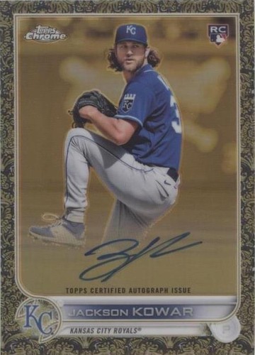 2022 Topps Gilded Collection - Jackson Kowar #GEA-JK
