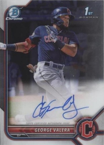 2022 Bowman - George Valera #CPA-GV