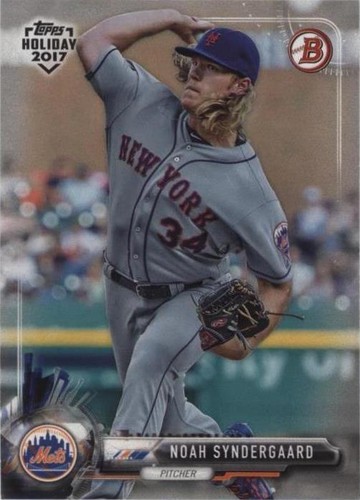 2017 Topps Holiday Bowman - Noah Syndergaard #TH-NSY
