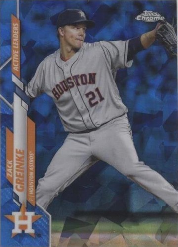 2020 Topps Chrome Update Series Sapphire Edition - Zack Greinke #U-219