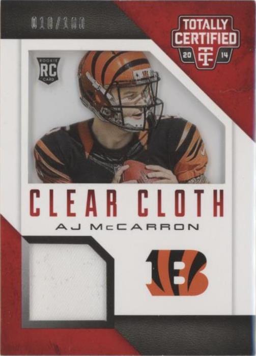 2014 Panini Totally Certified A.J. McCarron #RCC-AJ