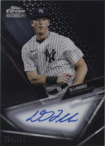 2021 Topps Chrome Black - D.J. LeMahieu #CBA-DME