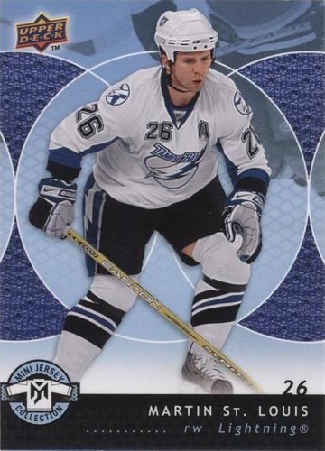 2007-08 Upper Deck Mini Jersey Collection - Martin St. Louis #89