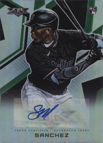2021 Topps Fire - Jesus Sanchez #AV-JSZ