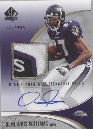 2006 SP Authentic Demetrius Williams #233