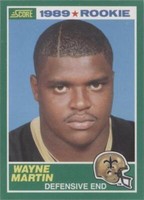1989 Score Wayne Martin #248