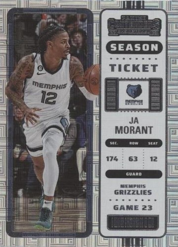 2022-23 Panini Contenders - Ja Morant #77