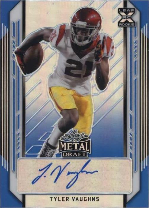 2021 Leaf Metal Draft Tyler Vaughns #BA-TV1