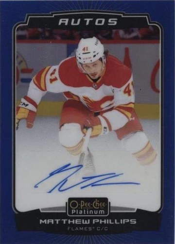 2022-23 O-Pee-Chee Platinum - Matthew Phillips #BA-MP