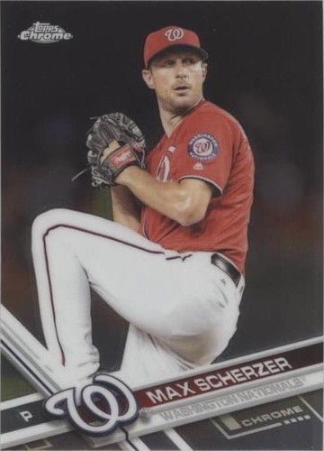 2017 Topps Chrome - Max Scherzer #159