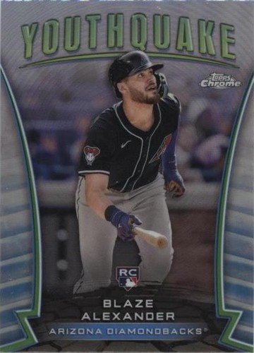 2024 Topps Chrome Update Series - Blaze Alexander #YQ-80