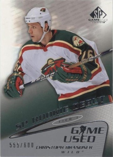 2003-04 SP Game Used Edition - Christoph Brandner #65
