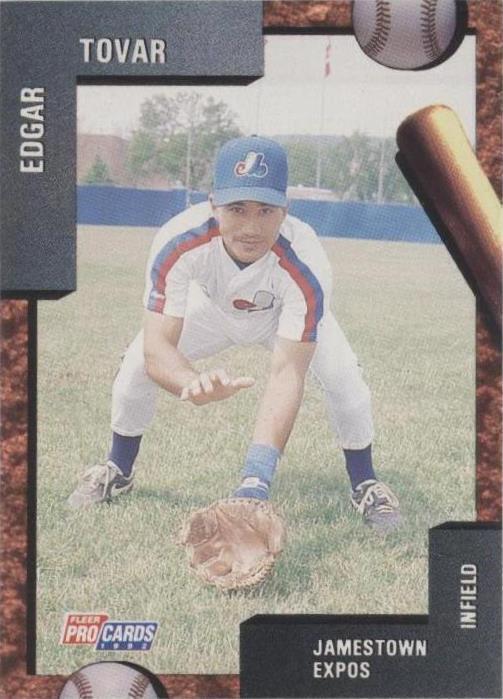 1992 Fleer ProCards Minor League - Edgar Tovar #1510