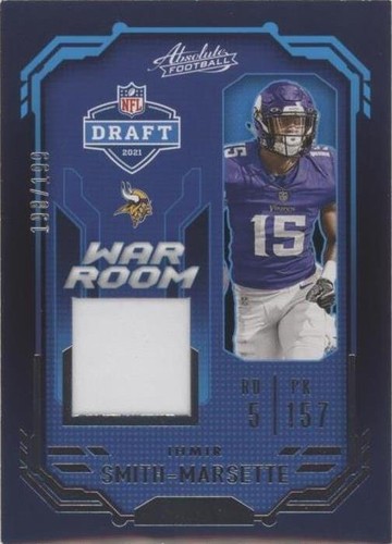 2021 Panini Absolute Ihmir Smith-Marsette #WRM-ISM