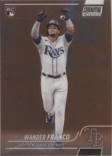 2022 Topps Stadium Club Chrome - Wander Franco #100