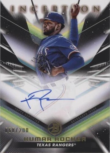 2023 Bowman Inception - Kumar Rocker #BPA-KR