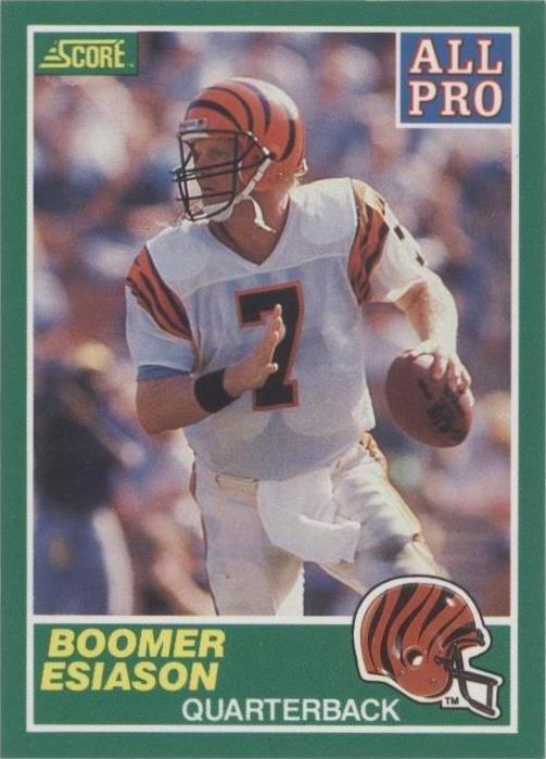 1989 Score Boomer Esiason #298