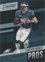 2019 Panini Prestige Carson Wentz #PP-CW