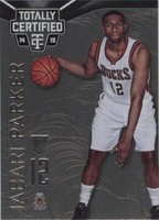 2014-15 Panini Totally Certified Basketball Trading Cards