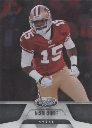 2011 Panini Certified Michael Crabtree #126