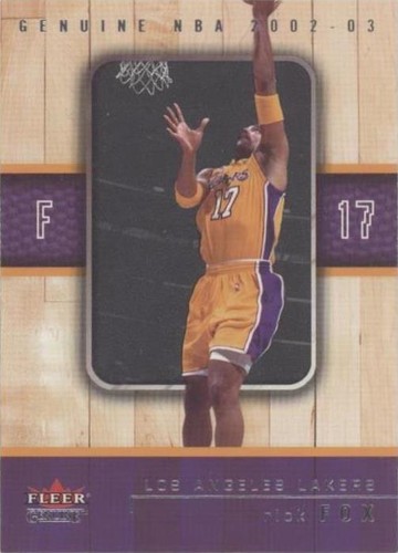 2002-03 Fleer Genuine - Rick Fox #71