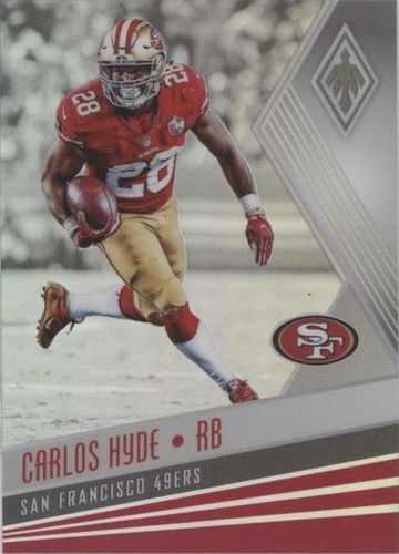 2017 Panini Phoenix Carlos Hyde #62