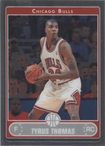 2006-07 Topps Chrome - Tyrus Thomas #189