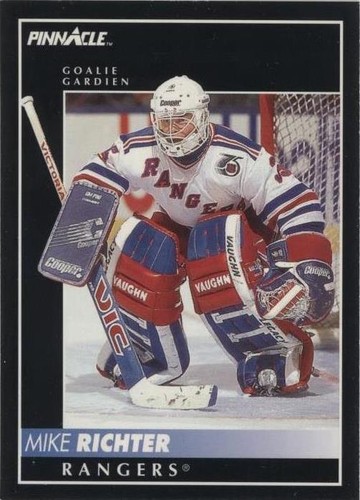 1992-93 Pinnacle Canadian - Mike Richter #75