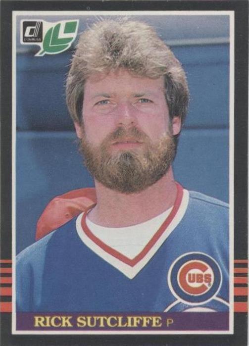 Hoja 1985 - Rick Sutcliffe #139