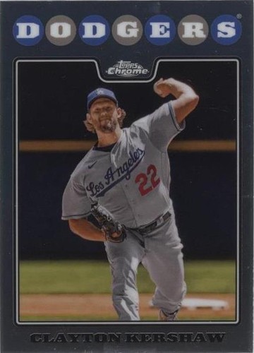 2023 Topps Chrome Lids Mitchell & Ness - Clayton Kershaw #08-6